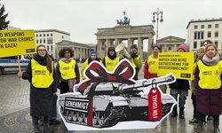 Berlin’de Protesto: “Gazze’deki Savaş Suçları İçin Silahlara Hayır”