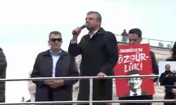 Özgür Özel’den Kayseri’de sert çıkış: “Gizli tanık ‘vicdanım rahat değil’ diyor, işte AK Parti’nin yargısı”