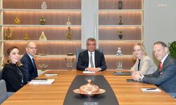 KKTC Cumhurbaşkanı Erhürman, ABD Büyükelçisi Davis'i kabul etti