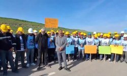 "600 Milletvekili Orada Ne İş Yapıyor?" Maden İşçileri Ankara Yolunda: Yalın Ayak Hak Arıyorlar!