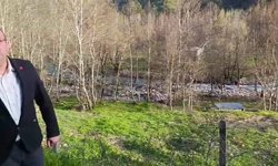 Kahramanmaraş Fırnız Çayı'nda yıkım ve ağaç kesimine tepki. CHP İl Başkanı Ateş: 'Dar gelirlinin nefes aldığı alan yok