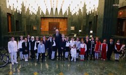 Külliye’de Bayram Neşesi: Cumhurbaşkanı Erdoğan Çocukları Kabul Etti!