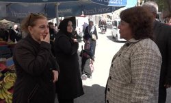 CHP 81 ilde sahada: Malatya Yeşilyurt'ta pazar esnafı ve vatandaş dert yandı: 'Alım gücü yok''