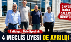 Malatya’da CHP’de istifa dalgası büyüyor: Battalgazi Belediyesi’nin 4 meclis üyesi istifa etti