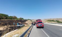 Akçadağ'da Bahçeye Uçan Otomobil Saniyeler İçinde Alev Topuna Döndü: Baba Yaralı, Oğlu Feci Şekilde Can Verdi!
