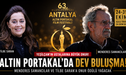 Altın Portakal'da Dev Buluşma! Yeşilçam'ın Usta İsmi Menderes Samancılar ve Tilbe Saran'a Onur Ödülü