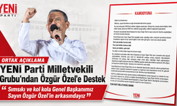 YENİ Parti Grubu'ndan Özgür Özel'e Tam Destek: "Sımsıkı ve Kol Kola Arkasındayız!"