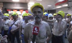 Ankara'da Gece Yarısı İnanılmaz Eziyet: "Parkta Yatan Madencilerin Üzerine Su Sıktılar!"