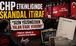 CHP Etkinliğinde Skandal İtiraf: "Sizin Yüzünüzden Yalan İfade Verdim!"
