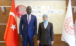 Bakan Göktaş, Senegalli Mevkidaşı Bassirou Sarr İle Bir Araya Geldi