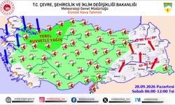 Meteoroloji’den Çok Sayıda İle Sıcaklık ve Şiddetli Yağış Uyarısı