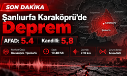 Şanlıurfa Karaköprü’de Deprem: AFAD 5.4, Kandilli 5,8 Olarak Açıkladı