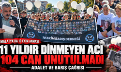 10 Ekim Ankara Garı Katliamı’nın 11. yılında Malatya’da anma: “Adalet sağlanmadı”