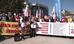BES'ten Hazine ve Maliye Bakanlığı Önünde 2027 Bütçesi Protestosu: "Acil Ek Zam İtiyoruz"