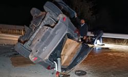 Malatya-Hekimhan Karayolunda Feci Kaza: Cip Beton Mikserine Çarptı, 3 Yaralı