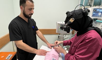 Ağrı'da erken dünyaya gelen Ayaz bebeğin tedavisi Malatya'da sürüyor