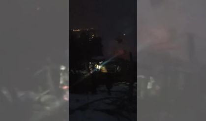 Malatya Yeşilyurt'ta ağıl yangını: 25 küçükbaş hayvan telef oldu