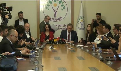 DEM Parti heyetinin AK Parti ve MHP'yi ziyaretleri