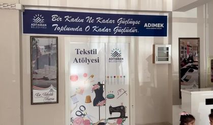 Adıyaman Belediyesi, “Altın İğne” projesi ile kadın istihdamına destek veriyor