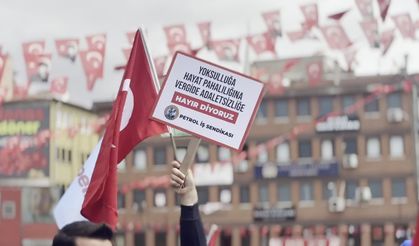 Kırıkkale’deki 1 Mayıs Emek ve Dayanışma Günü kutlamalarında "barış güvercini" uçuruldu