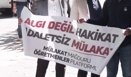 MEB Önünde Mülakat Mağduru Öğretmenlerden Tepki: “Artık Okullarımıza Kavuşmak İstiyoruz”MEB Önünde Mülakat Mağduru Öğret
