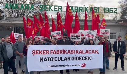 TKP’den NATO Zirvesi Hazırlıklarına Protesto: “Şeker Fabrikası Kalacak, NATO’cular Gidecek”