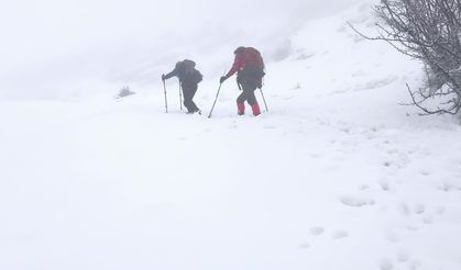 Düzgün Baba Dağı’na Hızır Ayı Tırmanışı