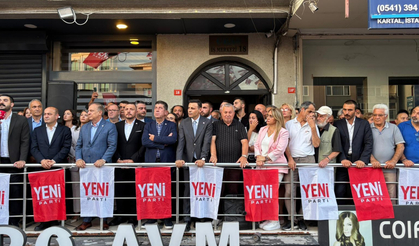 YENİ Parti Kartal İlçe Başkanlığı Coşkuyla Açıldı: "Birinci Yılımızda İstanbul'da 500 Bin Üyeye Ulaşacağız!"