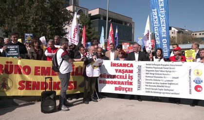BES'ten Hazine ve Maliye Bakanlığı Önünde 2027 Bütçesi Protestosu: "Acil Ek Zam İtiyoruz"