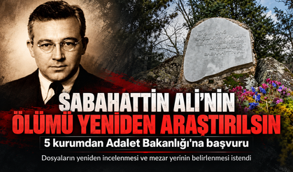 Sabahattin Ali’nin ölümü yeniden araştırılsın: 5 kurumdan Adalet Bakanlığına başvuru