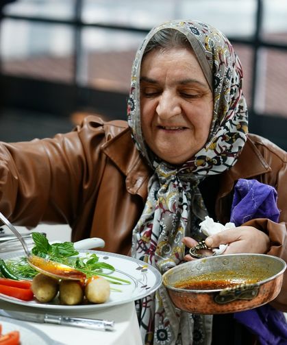 Malatya'da kadınlar "en iyi içli köfte" için yarıştı