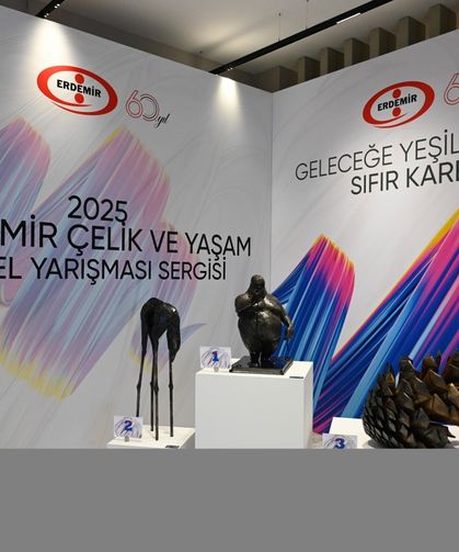 8. Erdemir Çelik ve Yaşam Heykel Yarışması'nın sonuçları açıklandı