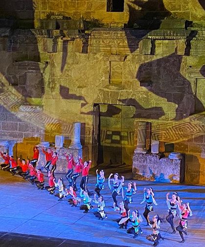 "Anadolu Ateşi" Aspendos'ta izleyiciyle buluştu