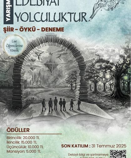 Teması ‘Yolculuk’ olacak: Ödüllü Şiir, Öykü ve Deneme Yarışması başlıyor