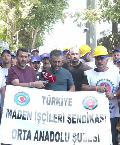 Ankara'da Madenci Alarmi: "Akşam Cevap Gelmezse Eylemin Şiddetini Artıracağız!"