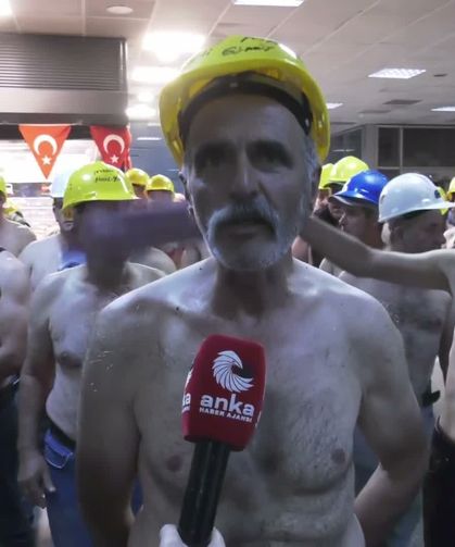 Ankara'da Gece Yarısı İnanılmaz Eziyet: "Parkta Yatan Madencilerin Üzerine Su Sıktılar!"