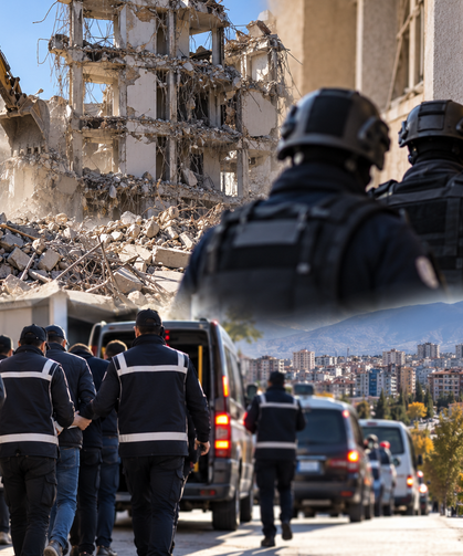 Malatya'da deprem sonrası yıkımlara operasyon: 7 ilde 26 şüpheli yakalandı