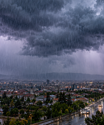 Meteoroloji'den Malatya İçin Sarı Kodlu Uyarı: Şiddetli Sağanak ve Sel Riski Geliyor