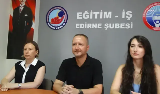 Eğitim İş Sendikası Edirne Şubesi: "Eğitimde tarikat ve cemaatlere geçit vermeyeceğiz"