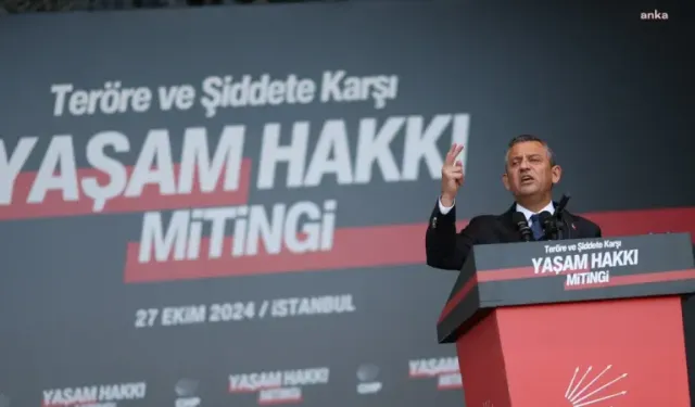 Özel’den Erdoğan’a çağrı: “Çık artık Bahçeli’yi sözcü kılma, ne diyorsan sen söyle”