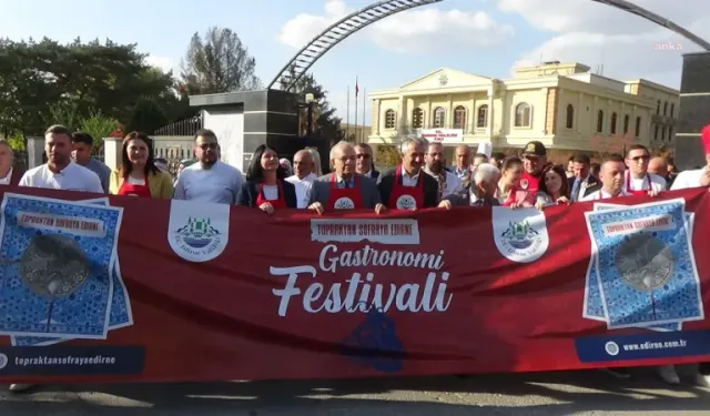 Edirne’de Gastronomi Festivali başladı