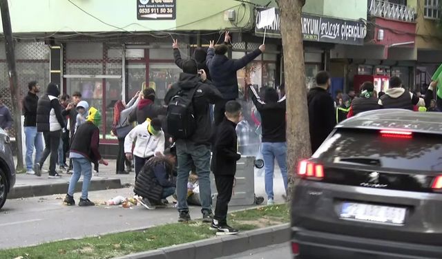 Batman’da mitingin ardından polis TOMA'lar ve biber gazıyla müdahale etti