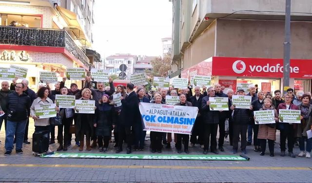 Çevreciler Eskişehir’den seslendi: "Maden şirketleri bir ağaç kesmek isterken iki kere düşünsün"