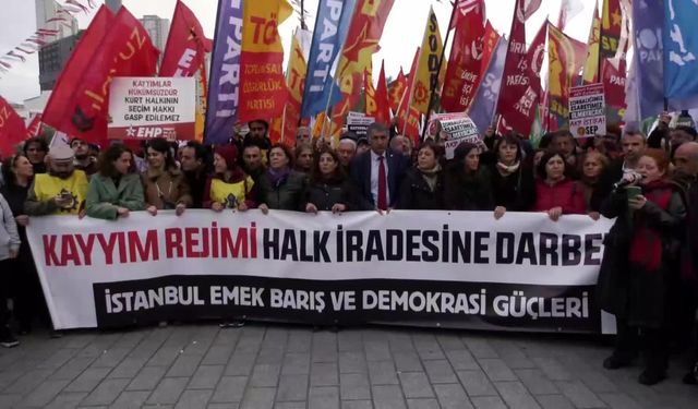 İstanbul Emek, Barış ve Demokrasi Güçleri: "Kayyum rejimi halk iradesine darbedir"