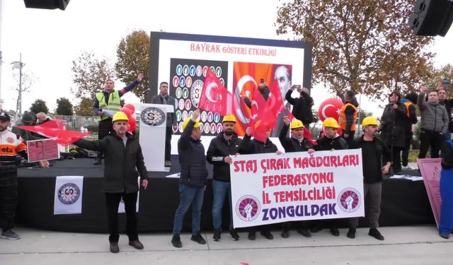 Staj ve çıraklık mağdurları bir kez daha ses yükseltti: Artık yeter! Hakkımız olanı istiyoruz