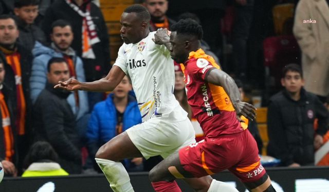 Galatasaray sahasında Eyüpspor ile 2-2 berabere kaldı