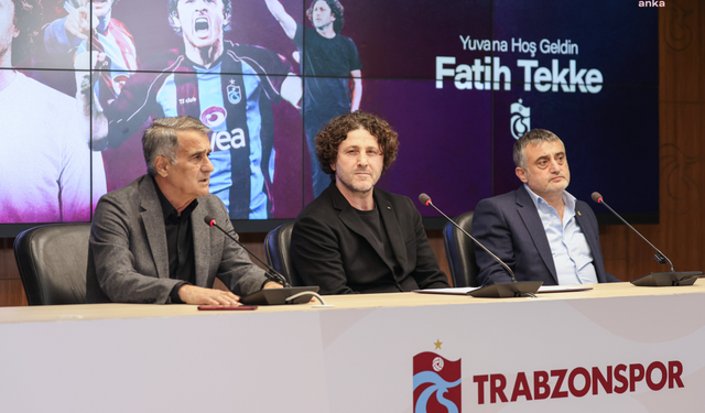 Trabzonspor yeni teknik direktör Fatih Tekke ile 4,5 yıllık sözleşme imzaladığını KAP'a bildirdi