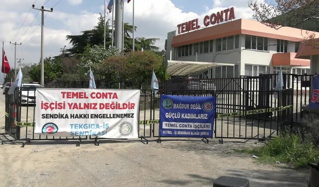 122 gündür grevde olan Temel Conta işçileri: "Bu bir onur ve hak mücadelesidir”