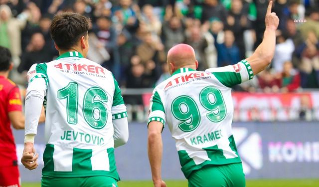 Konyaspor, konuk ettiği Göztepe’yi 1-0 yendi