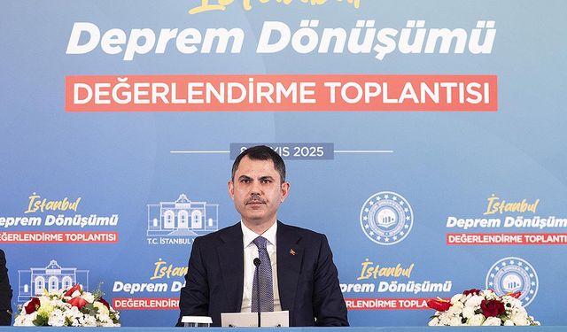 Bakan Kurum: İstanbul'daki depremin ardından 61 bin bağımsız bölümün az hasarlı olduğunu tespit ettik